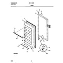 Universal/Multiflex (Frigidaire) MFU14M2BW4 door diagram