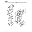 Universal/Multiflex (Frigidaire) MRT18RRED0 door diagram