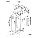 Universal/Multiflex (Frigidaire) MRT18RRED0 cabinet diagram