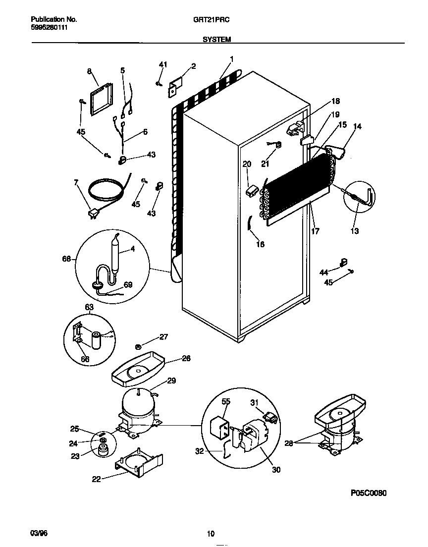 Gibson GRT21PRCW2 system diagram