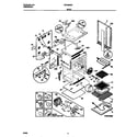 Frigidaire FEF388WCCD body diagram