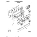 Universal/Multiflex (Frigidaire) MEF352CESA backguard diagram