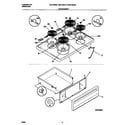 Universal/Multiflex (Frigidaire) MEF352CESA top/drawer diagram