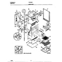 Tappan TEO353SCDB lower body diagram