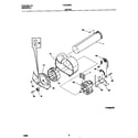Frigidaire FDE436RES0 motor diagram