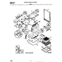Frigidaire FEF350BAWF body diagram