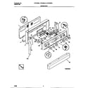 Frigidaire FEF323BAWE backguard diagram