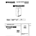 Frigidaire FFU20F9CW2 cover diagram
