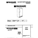 Frigidaire FFU21D9CW2 cover diagram