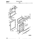 Universal/Multiflex (Frigidaire) MRT18DNEZ0 door diagram