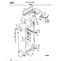 Universal/Multiflex (Frigidaire) MRT18DNEZ0 cabinet diagram