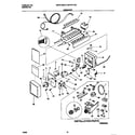 White-Westinghouse WRT21BGAD4 ice maker diagram