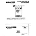 White-Westinghouse WDE546RBS1 cover diagram