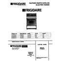 Frigidaire FEF389CETA cover diagram