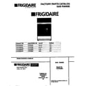 Frigidaire FGF333BADD cover diagram