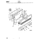 Frigidaire FGF333BADD backguard diagram