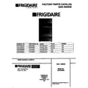Frigidaire FGF379WESB cover diagram