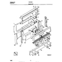 Frigidaire FGF376CETB backguard diagram