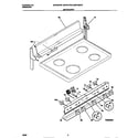 Universal/Multiflex (Frigidaire) MEF302PBWD backguard diagram