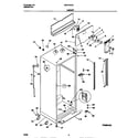 White-Westinghouse WRT21NRCW2 cabinet diagram