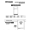 Frigidaire F44L21CCD2 cover diagram