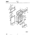 Frigidaire F44L21CCD2 door diagram