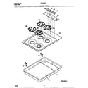 Tappan TPC3X3XCDA cooktop parts diagram