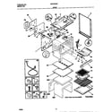 Universal/Multiflex (Frigidaire) MGF354SEWB body diagram