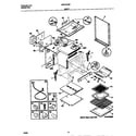 Universal/Multiflex (Frigidaire) MGF354SEWB body diagram