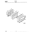 Universal/Multiflex (Frigidaire) MGF345BEDA door diagram