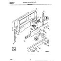 Universal/Multiflex (Frigidaire) MGF352SEDA backguard diagram