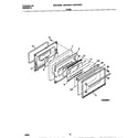 Universal/Multiflex (Frigidaire) MGF352SEDA door diagram