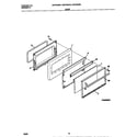 Universal/Multiflex (Frigidaire) MGF352SEDA door diagram