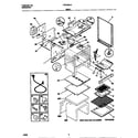 Frigidaire FGF353CATD body diagram