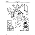 Frigidaire FGF353CATE body diagram