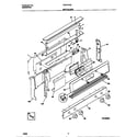 Frigidaire FGF374CCSC backguard diagram