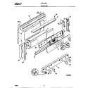 Frigidaire FGF378WCCD backguard diagram