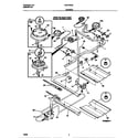 Frigidaire FGF378WCCD burner diagram