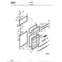 Frigidaire FRT18KREW0 door diagram