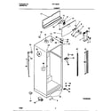 Frigidaire FRT18KREW0 cabinet diagram