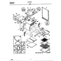 Universal/Multiflex (Frigidaire) MGF355BEDC body diagram