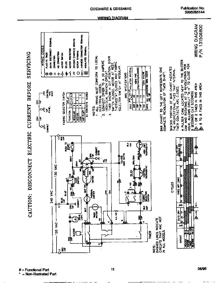 Gibson GDE546RES0 wiring diagram diagram