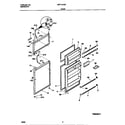 Universal/Multiflex (Frigidaire) MRT13CREW0 door diagram