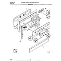 Universal/Multiflex (Frigidaire) MEF322SEDA backguard diagram