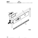 Frigidaire FEB386CESA control panel diagram