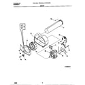Frigidaire FDE546NES0 motor diagram