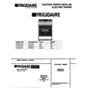 Frigidaire FEF367CASF cover diagram