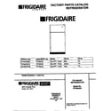 Frigidaire FRT26XGCD2 cover diagram