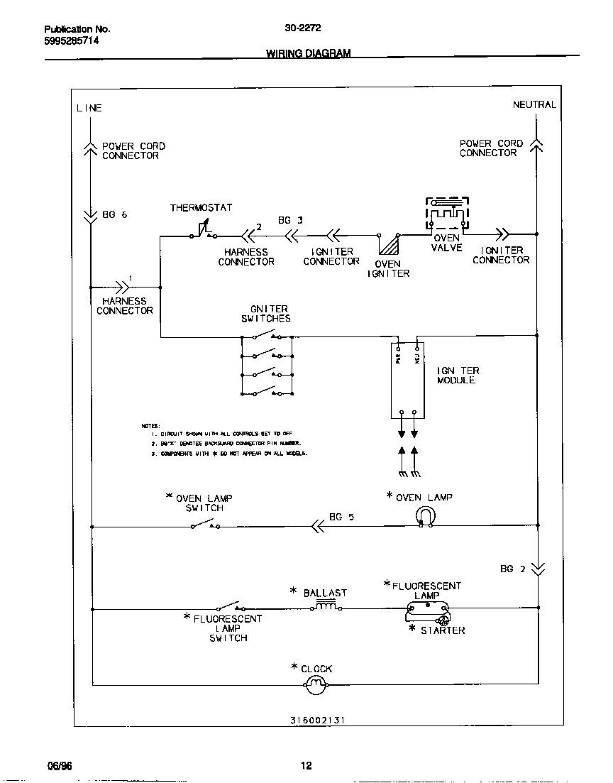 Tappan 30-2272-23-06 wiring diagram diagram
