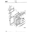 Frigidaire FRT18TRCD3 door diagram